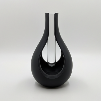 Vaza Hollow Drop 3D, Minimalista, Stil Scandinav, Eleganta, 20 cm Inaltime