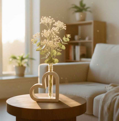 Vaza decorativa inima LOVE 3D – design minimalist