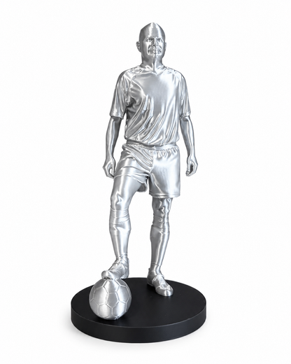 statueta-personalizata-3d-fotbalist-argintiu
