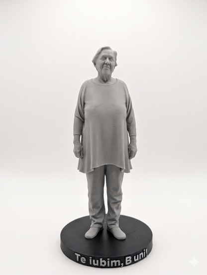 Statueta / figurina 3D personalizata dupa poza, cadou tip Mini Me