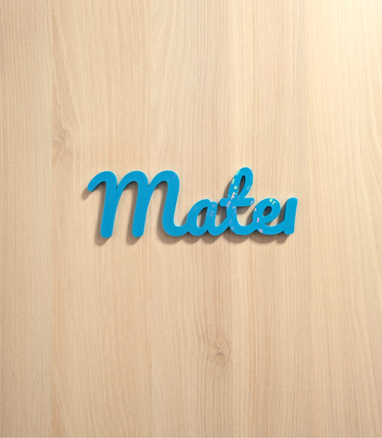 nume decorativ realizat prin imprimare 3D