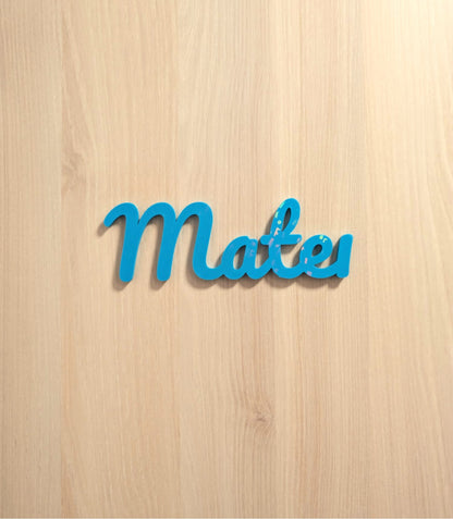 nume decorativ realizat prin imprimare 3D