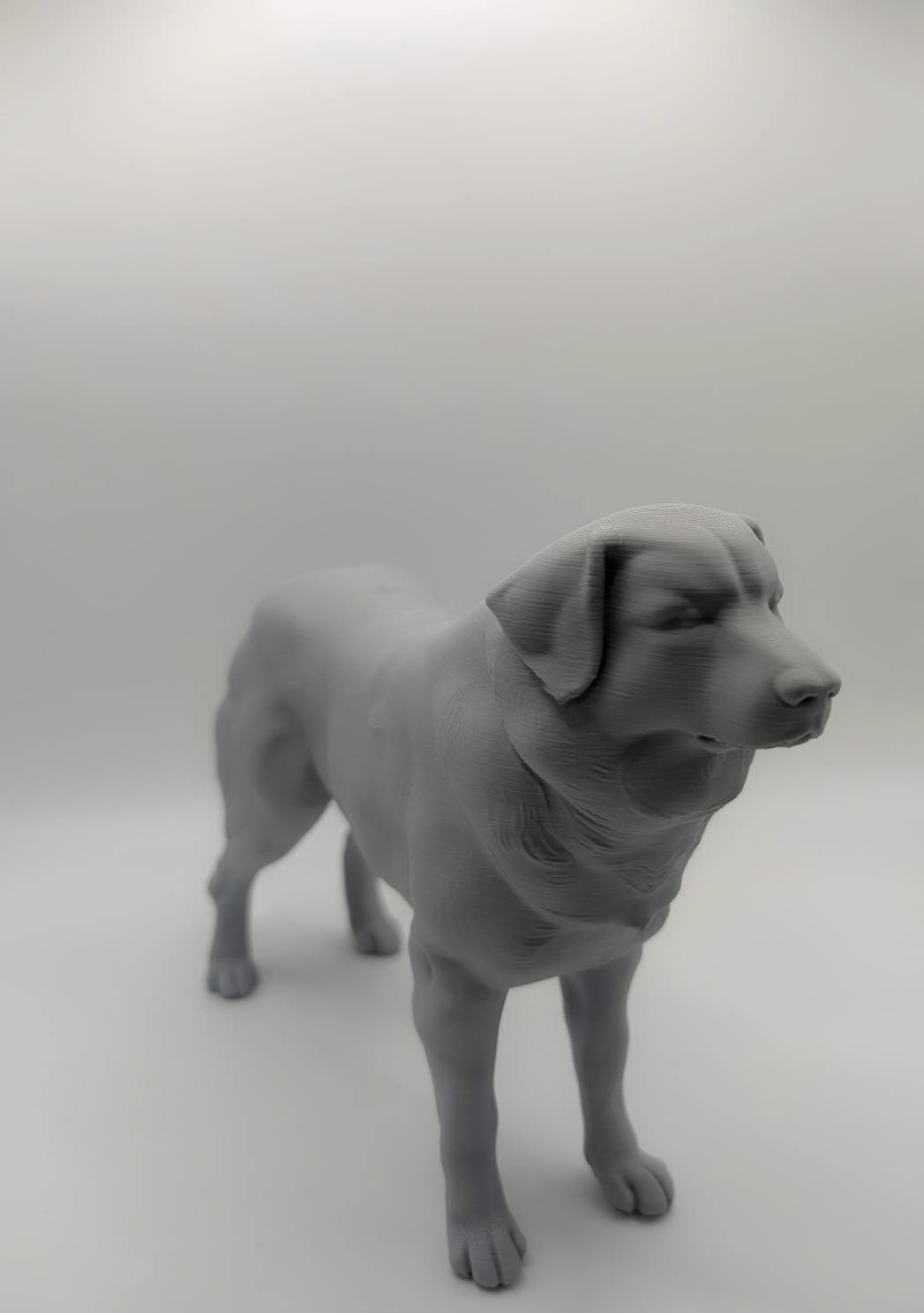 Figurină 3D animal de companie (câine), o amintire fizică printată 3D a prietenului tău blănos.