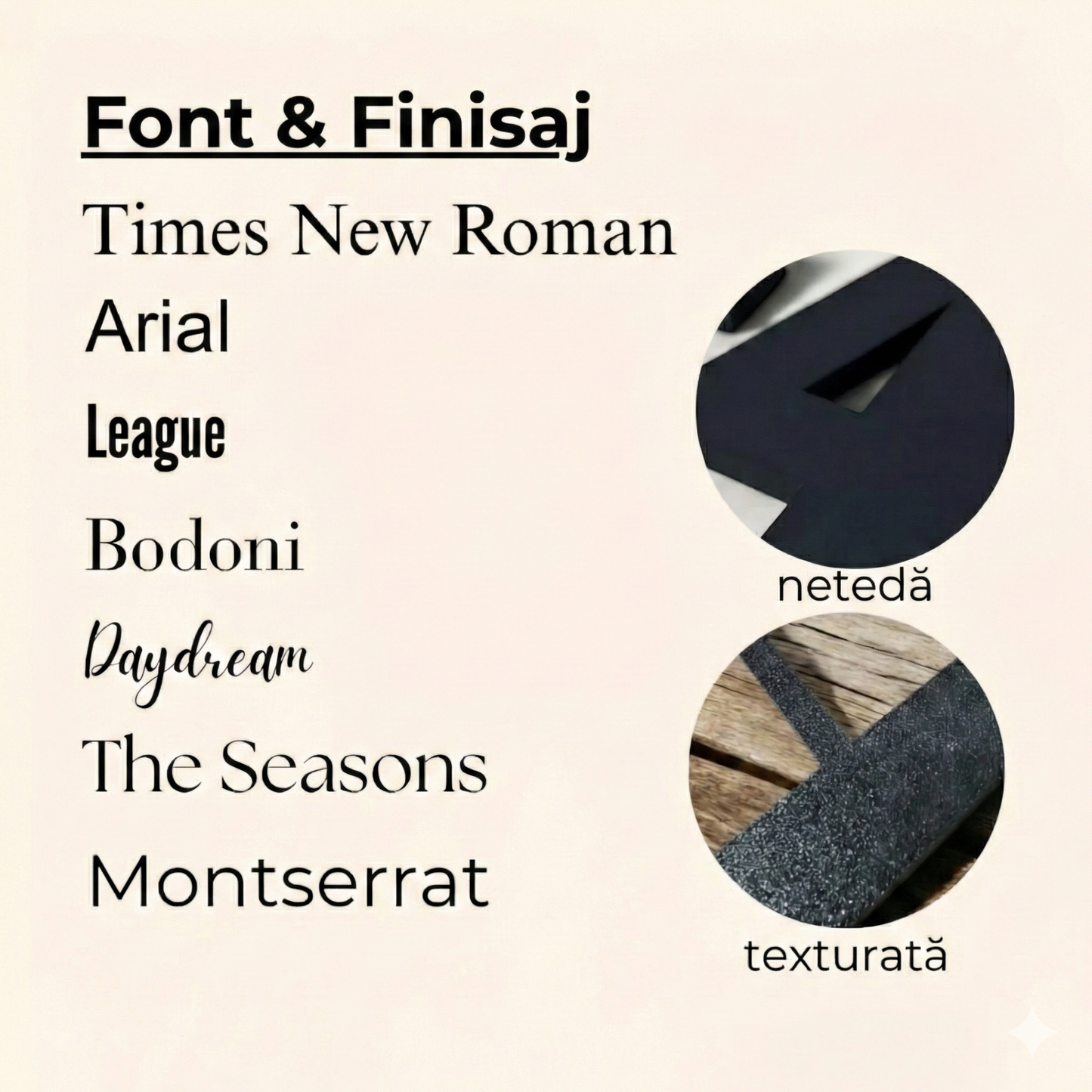 Litere Volumetrice 3D Personalizate - Logo sau Text Decorativ