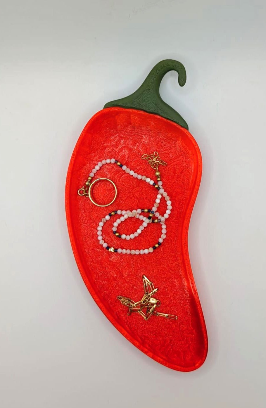 Suport imprimat 3D pentru accesorii mici – design ardei