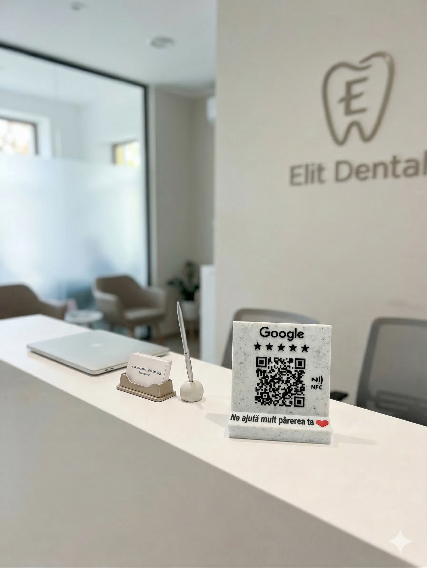 Stand recenzii Google QR NFC – Creste numarul de review-uri eficient