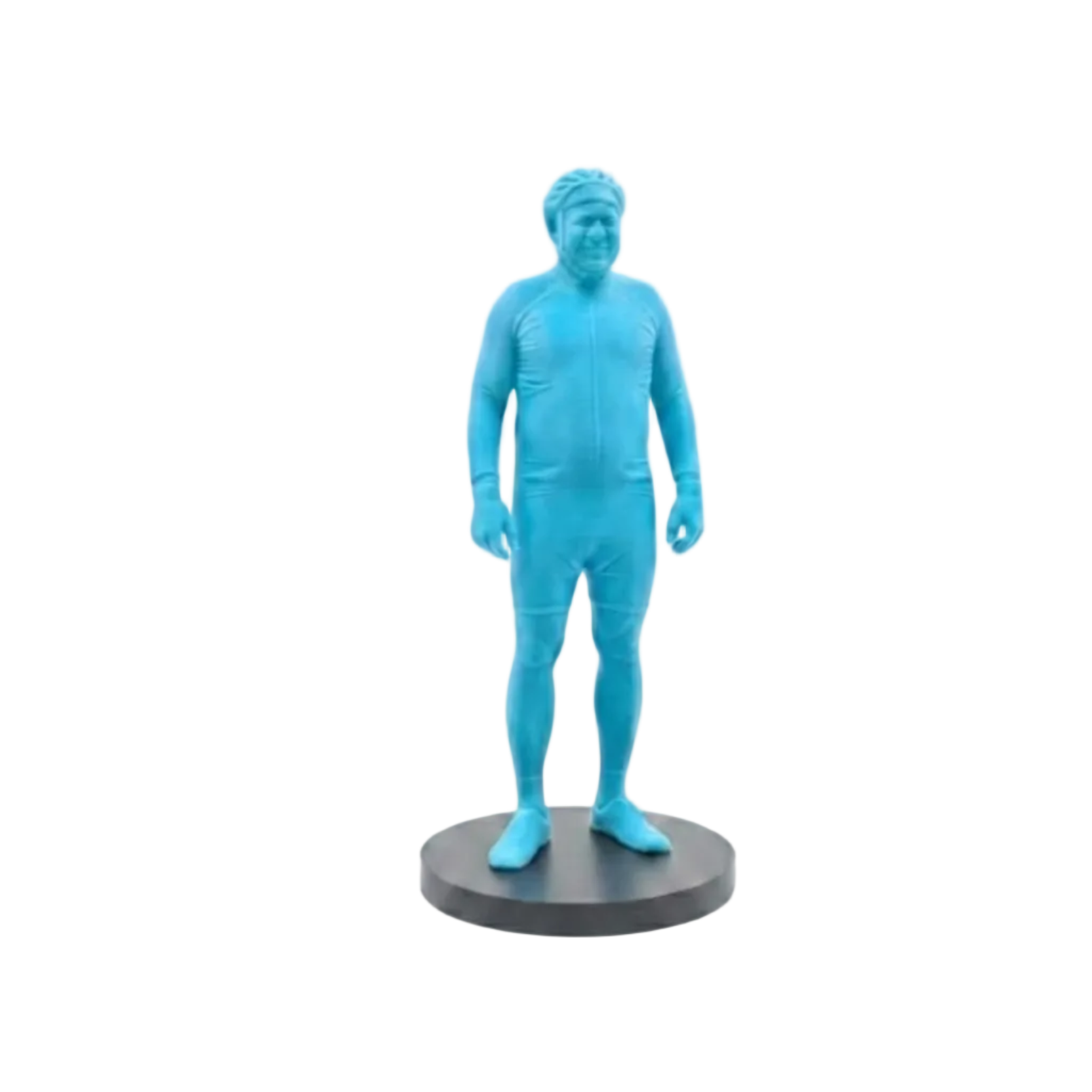 Statueta 3D personalizata realizata dupa fotografie. Figurina detaliata care surprinde trasaturile unei persoane, un cadou unic marca Printarie 3D.
